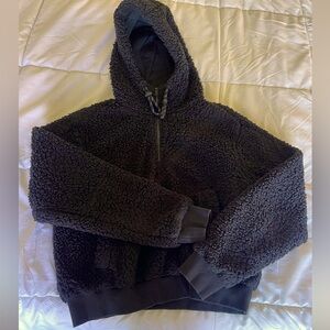 Lululemon Oh So Sherpa Cropped Hoodie
